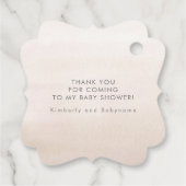 パンパスグラスフローラボホベイビーシャワーありがとう フェイバータグ (裏面)