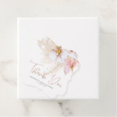 パンパスグラスフローラボホベイビーシャワーありがとう フェイバータグ (インサイチュ)