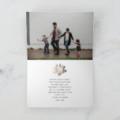 パンパスグラスフローラ写真ボホマモダンマデイカード カード (内部)