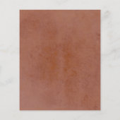 パンパスグラスフローラ植物学テラコッタメニュー チラシ (裏面)