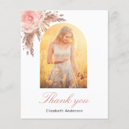 パンパスグラスフローラ誕生日感謝していあなた