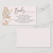 パンパスグラスブックスフォーベビー エンクロージャーカード (正面/裏面)