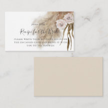 パンパスグラスブライダルシャワーレシピリクエスト