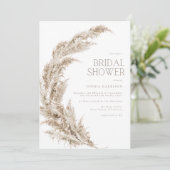 パンパスグラスブライダルシャワー 招待状 (スタンド正面)