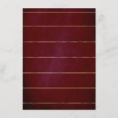 パンパスグラスブルゴーニュ結婚レッドの情報 エンクロージャーカード (裏面)