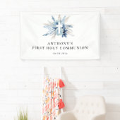 パンパスグラスブルーフローラ第一交代徴候 横断幕 (インサイチュ)