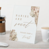 パンパスグラスベビーは甘い取り扱い好意を取る 台座サイン (インサイチュ)