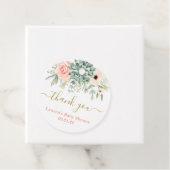 パンパスグラスベビーシャワーメッセージカード フェイバータグ (インサイチュ)