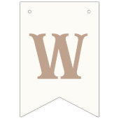 パンパスグラスベビーシャワー バンティングフラッグ (第2の旗)