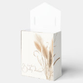 パンパスグラスベビーシャワー フェイバーボックス (オープン)