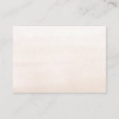 パンパスグラスベビー金ゴールドベビーシャワー用の本 エンクロージャーカード (裏面)