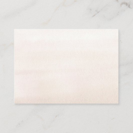 パンパスグラスベビー金ゴールドベビーシャワー用の本 エンクロージャーカード (裏面)