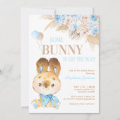 パンパスグラスボヘミアントロピカルデザートベビーシャワー 招待状 (正面)
