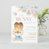 パンパスグラスボヘミアントロピカルデザートベビーシャワー 招待状 (スタンド正面)