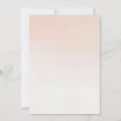 パンパスグラスボヘミアンバプティスボホ《キリスト教》洗礼式や命名式イン 招待状 (裏面)