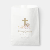 パンパスグラスボヘミアンバプテパーソナライズされたィス フェイバーバッグ (正面)