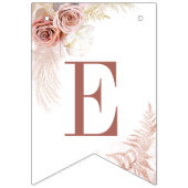 パンパスグラスボホシックテラコッタブライダルシャワー バンティングフラッグ (第3の旗)