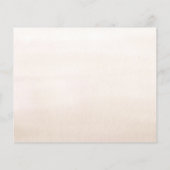 パンパスグラスボホブライダルシャワーアドバイスカード (裏面)