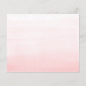 パンパスグラスボホブライダルシャワーアドバイスカード (裏面)