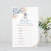 パンパスグラスボホベアベビー単語スクランブルゲーム (スタンド正面)