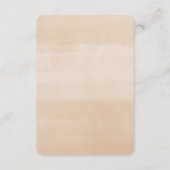 パンパスグラスボホボヘミアンアドバイス花嫁 エンクロージャーカード (裏面)