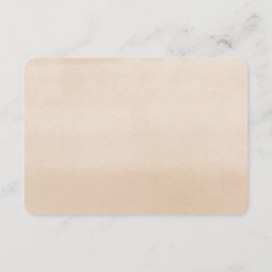 パンパスグラスボホボヘミアン赤ちゃんシャワー用の本 エンクロージャーカード (裏面)