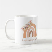 パンパスグラスボホレインボー最高のママママ コーヒーマグカップ (左)