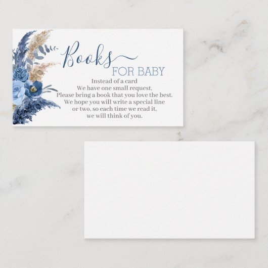 パンパスグラスボーイはブックエンクロージャカードを持って来る エンクロージャーカード (正面/裏面)