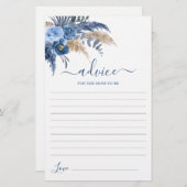 パンパスグラスボーイアドバイスのためにママはカードになる (正面/裏面)