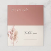 パンパスグラスボ結婚ホズ プレイスカード (外部開封)