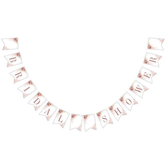 パンパスグラスモダンタンブライダルシャワー バンティングフラッグ (全)