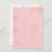 パンパスグラスリトルバニーターニングワン誕生日 招待状 (裏面)