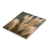 パンパスグラス写真写実的 タイル (側面)