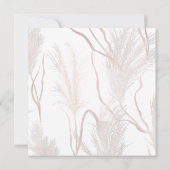 パンパスグラス卒業2024パーティー 招待状 (裏面)