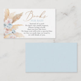 パンパスグラス少年の本ベビー囲いカード エンクロージャーカード