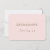 パンパスグラス感謝カード サンキューカード (裏面)