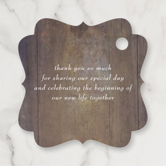 パンパスグラス素朴と木材ありがとう フェイバータグ (裏面)