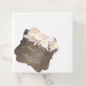 パンパスグラス素朴と木材ありがとう フェイバータグ (インサイチュ)