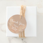 パンパスグラス結婚ズトレンディーボホサンキュー フェイバータグ (インサイチュ)