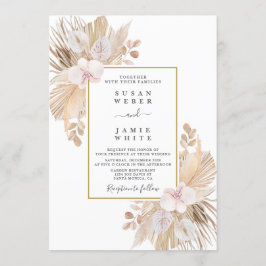 パンパスグラス結婚ズ 招待状