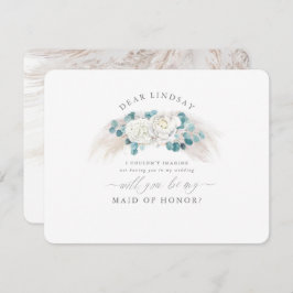 パンパスグラス緑の花嫁の提案 招待状