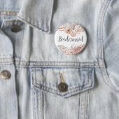 パンパスグラス花嫁付きボタン 缶バッジ (インサイチュ)