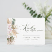 パンパスグラス蘭の素朴モダンな答え (スタンド正面)