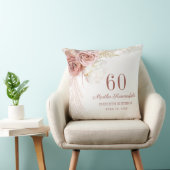 パンパスグラス60th誕生日キープサケ クッション (椅子)