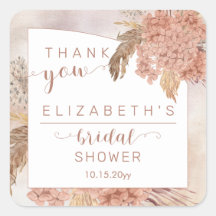 パンパスグラス |あじさいブライダルシャワーありがとう