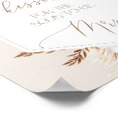 パンパスグラス キスがいくつか当ててみて ポスター (角)