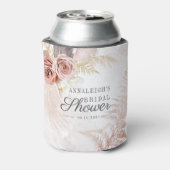 パンパスグラス テラコッタ ブライダルシャワー スクリプト 缶クーラー (缶裏面)