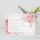 パンパスグラス |ピンクローズ開花第15回キンセアニェラin 招待状 (スタンド正面)