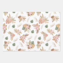 パンパスグラス&フラワーオンホワイト