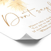 パンパスグラス – ベビーポスター ポスター (角)